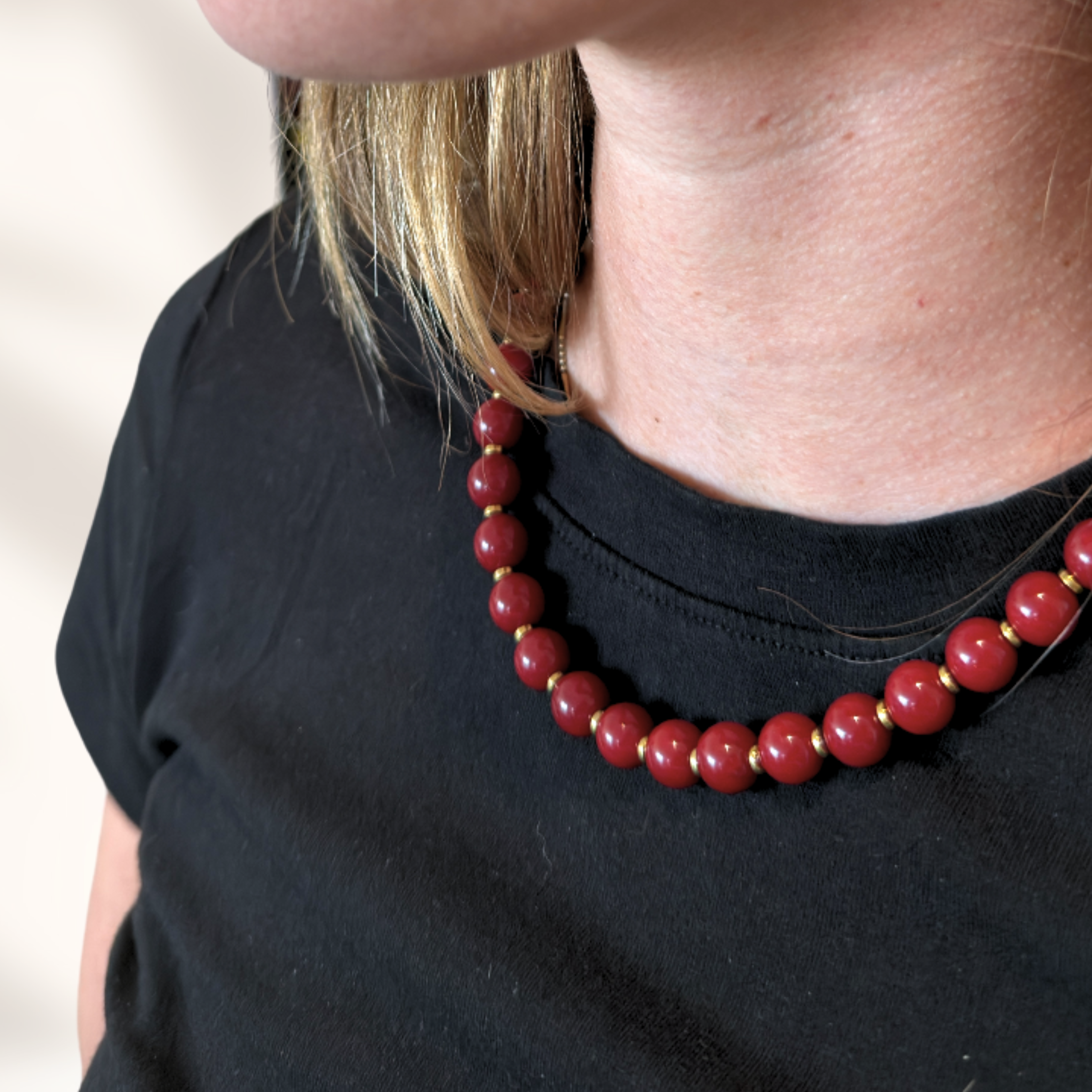House Red Necklace