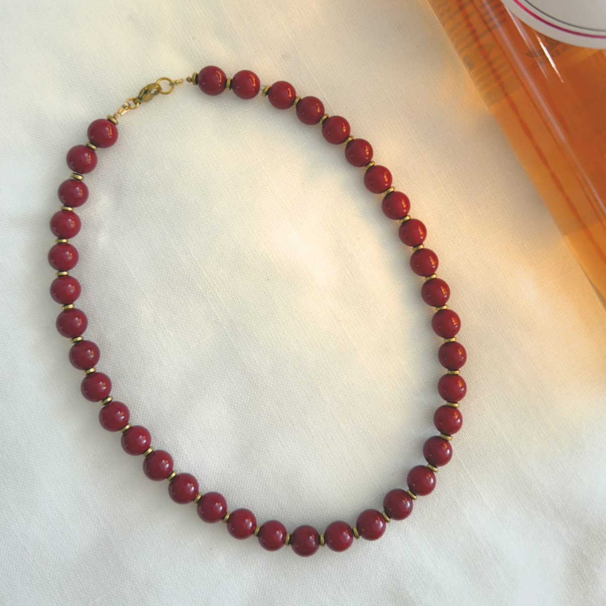 House Red Necklace